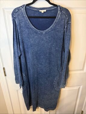 orange denim dress Popping Candy Denim Dress